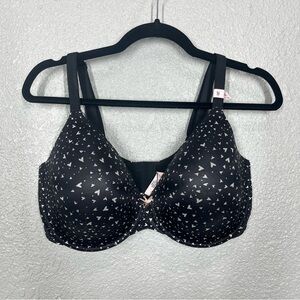 NWOT Victoria's Secret Black and White Heart Bra